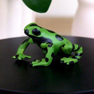 Equatorial Green Frog‎ Figure - Hand Painted & Collectible Toy Figurine